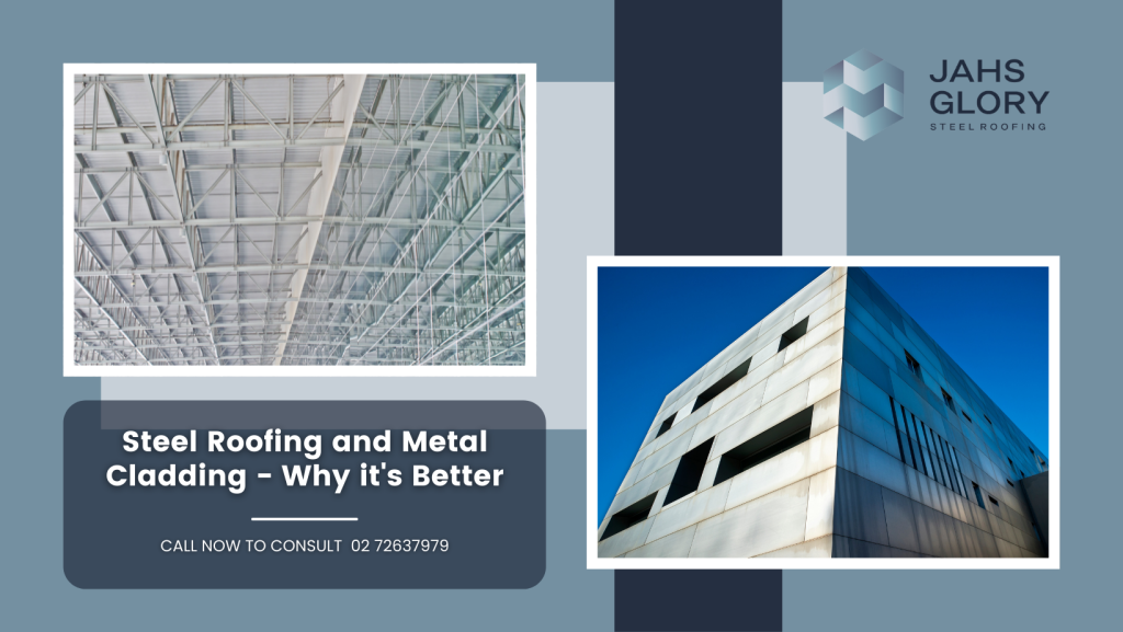steel roofing and cladding