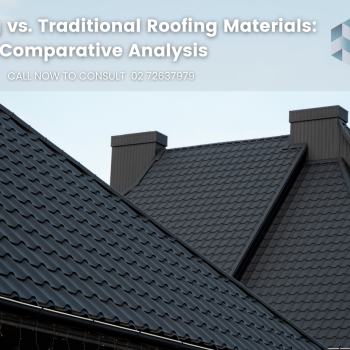 metal roofing and traditional